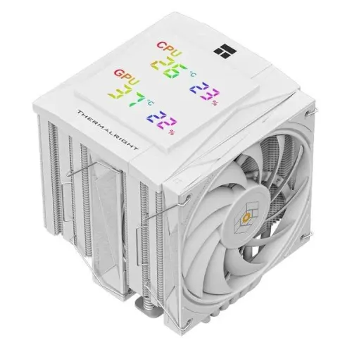 Tản nhiệt khí Thermalright Royal Knight 120 Digital White – Tản nhiệt khí Dual Tower